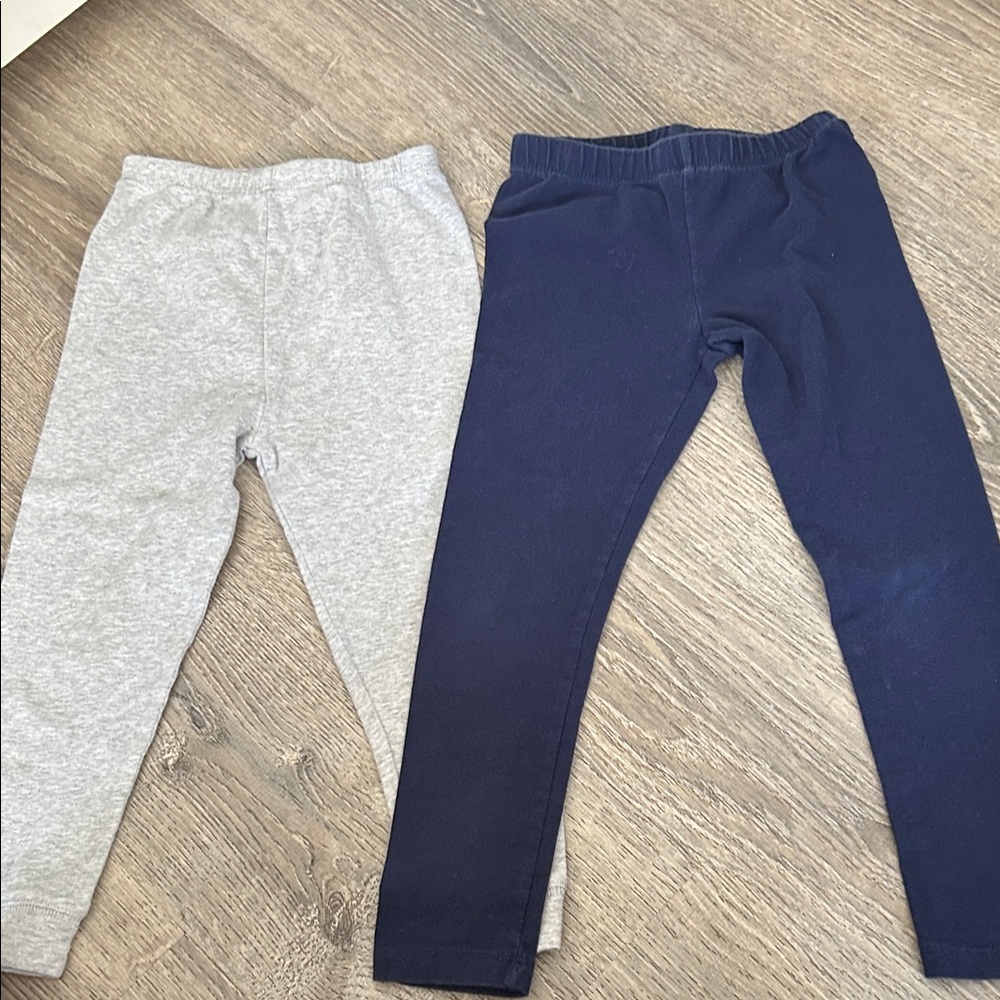 Kids Gray and Navy Pajama Pants